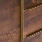 vidaXL Sideboard mit 6 Schubladen 175x40x82 cm Massivholz Mango vidaXL Sideboard mit 6 Schubladen 175x40x82 cm Massivholz Mango