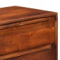 vidaXL Schubladenschrank Braun 140 x 40 x 80 cm Massives Mangoholz vidaXL Schubladenschrank Braun 140 x 40 x 80 cm Massives Mangoholz