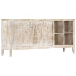 vidaXL Sideboard 160 x 40 x 76 cm Mangoholz Massiv