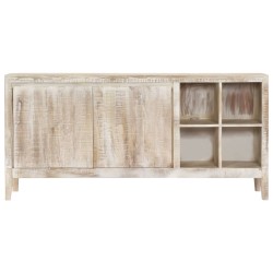 vidaXL Sideboard 160 x 40 x 76 cm Mangoholz Massiv