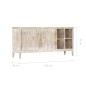 vidaXL Sideboard 160 x 40 x 76 cm Mangoholz Massiv vidaXL Sideboard 160 x 40 x 76 cm Mangoholz Massiv