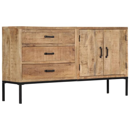 vidaXL Sideboard 140x35x75 cm Massivholz Mango