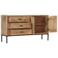 vidaXL Sideboard 140x35x75 cm Massivholz Mango vidaXL Sideboard 140x35x75 cm Massivholz Mango