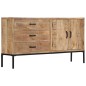 vidaXL Sideboard 140x35x75 cm Massivholz Mango vidaXL Sideboard 140x35x75 cm Massivholz Mango