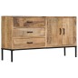 vidaXL Sideboard 140x35x75 cm Massivholz Mango vidaXL Sideboard 140x35x75 cm Massivholz Mango