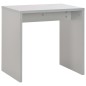 vidaXL Schminktisch mit Spiegel und Hocker Grau 104x45x131 cm vidaXL Schminktisch mit Spiegel und Hocker Grau 104x45x131 cm