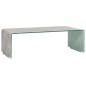 vidaXL Couchtisch Braun Marmor-Optik 98x45x31 cm Hartglas vidaXL Couchtisch Braun Marmor-Optik 98x45x31 cm Hartglas
