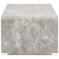 vidaXL Couchtisch Braun Marmor-Optik 98x45x31 cm Hartglas vidaXL Couchtisch Braun Marmor-Optik 98x45x31 cm Hartglas