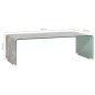 vidaXL Couchtisch Braun Marmor-Optik 98x45x31 cm Hartglas vidaXL Couchtisch Braun Marmor-Optik 98x45x31 cm Hartglas