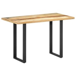 vidaXL Esstisch 120x60x76 cm Altholz Massiv