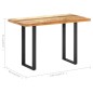 vidaXL Esstisch 120x60x76 cm Altholz Massiv vidaXL Esstisch 120x60x76 cm Altholz Massiv