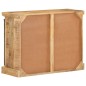 vidaXL Sideboard 80 x 30 x 60 cm Massivholz Mango vidaXL Sideboard 80 x 30 x 60 cm Massivholz Mango