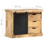 vidaXL Sideboard 80 x 30 x 60 cm Massivholz Mango vidaXL Sideboard 80 x 30 x 60 cm Massivholz Mango