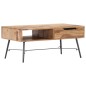 vidaXL Couchtisch 88x55x40 cm Massivholz vidaXL Couchtisch 88x55x40 cm Massivholz
