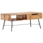 vidaXL Couchtisch 88x55x40 cm Massivholz vidaXL Couchtisch 88x55x40 cm Massivholz