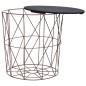 vidaXL Couchtische 3 Stk. Kupferfarben vidaXL Couchtische 3 Stk. Kupferfarben
