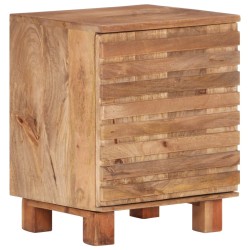 vidaXL Nachttisch 40x35x51cm Massivholz Mango 