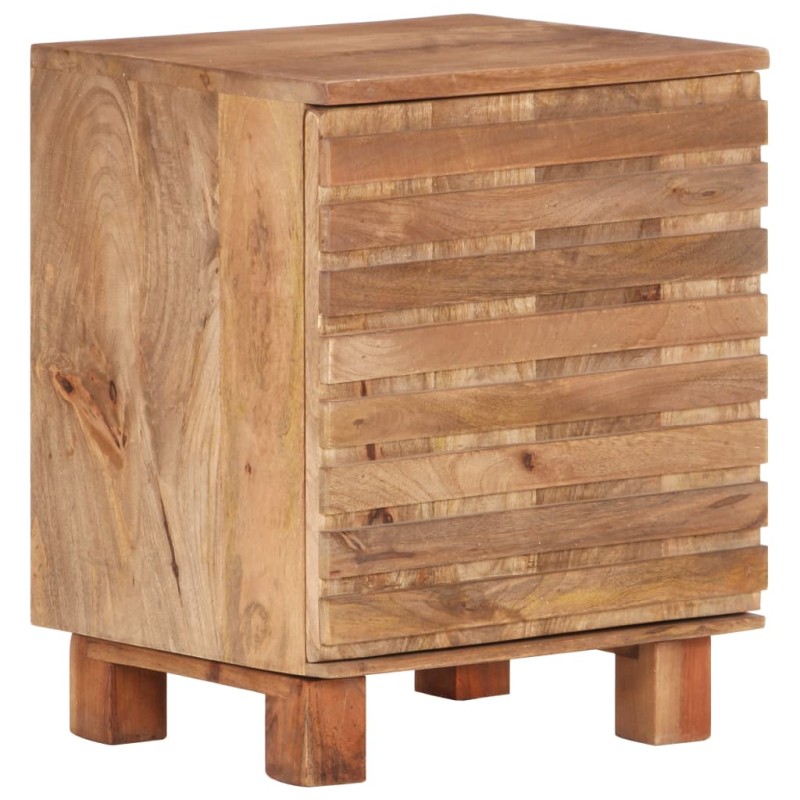 vidaXL Nachttisch 40x35x51cm Massivholz Mango 