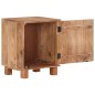 vidaXL Nachttisch 40x35x51cm Massivholz Mango 