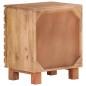vidaXL Nachttisch 40x35x51cm Massivholz Mango 