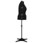 vidaXL Schneiderpuppe Verstellbar Weiblich Schwarz L Größe 44-50 vidaXL Schneiderpuppe Verstellbar Weiblich Schwarz L Größe 44-50