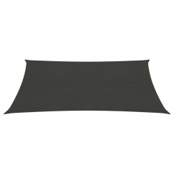 vidaXL Sonnensegel 160 g/m² Anthrazit 2,5x3 m HDPE 
