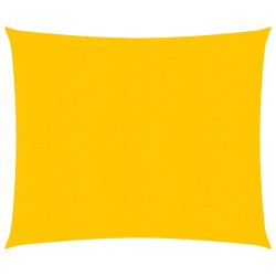 vidaXL Sonnensegel 160 g/m² Gelb 3,6x3,6 m HDPE