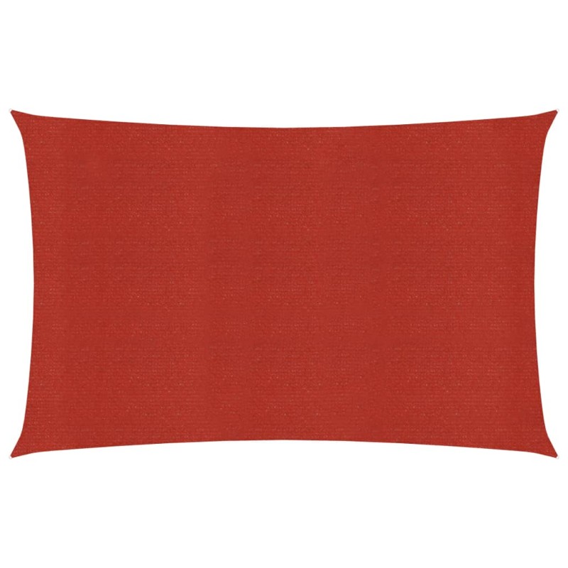 vidaXL Sonnensegel 160 g/m² Rot 3,5x5 m HDPE vidaXL Sonnensegel 160 g/m² Rot 3,5x5 m HDPE