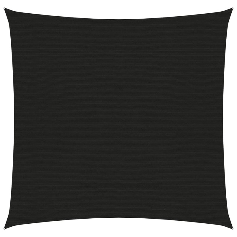 vidaXL Sonnensegel 160 g/m² Schwarz 3x3 m HDPE vidaXL Sonnensegel 160 g/m² Schwarz 3x3 m HDPE