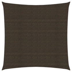 vidaXL Sonnensegel 160 g/m² Braun 2x2 m HDPE