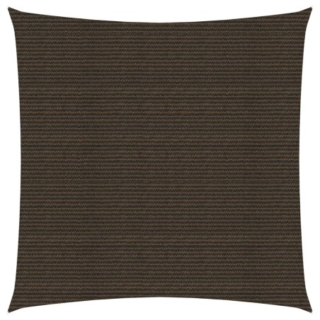 vidaXL Sonnensegel 160 g/m² Braun 2x2 m HDPE
