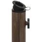 vidaXL Sonnenschirmständer Bronzen 44x44x31 cm Gusseisen