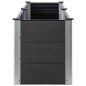 vidaXL Garten-Hochbeet 200x50x54 cm WPC Grau vidaXL Garten-Hochbeet 200x50x54 cm WPC Grau