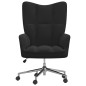 vidaXL Relaxsessel Schwarz Samt vidaXL Relaxsessel Schwarz Samt