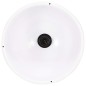vidaXL Hängelampe Industriestil 25 W Weiß Rund 30 cm E27 vidaXL Hängelampe Industriestil 25 W Weiß Rund 30 cm E27