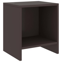 vidaXL Nachttisch Dunkelbraun 35x30x40 cm Kiefer Massivholz