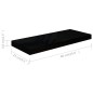 vidaXL Schweberegal Hochglanz-Schwarz 60x23,5x3,8 cm MDF vidaXL Schweberegal Hochglanz-Schwarz 60x23,5x3,8 cm MDF