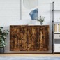 Wandschränke 2 Stk. Räuchereiche Holzwerkstoff Wandschränke 2 Stk. Räuchereiche Holzwerkstoff