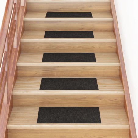 vidaXL Selbstklebende Treppenmatten 15 Stk. Rechteckig 60x25 cm Braun