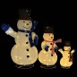 vidaXL LED-Weihnachtsmann Familie Weihnachtsfigur Luxus-Gewebe vidaXL LED-Weihnachtsmann Familie Weihnachtsfigur Luxus-Gewebe