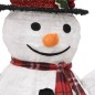 vidaXL LED-Weihnachtsmann Familie Weihnachtsfigur Luxus-Gewebe vidaXL LED-Weihnachtsmann Familie Weihnachtsfigur Luxus-Gewebe