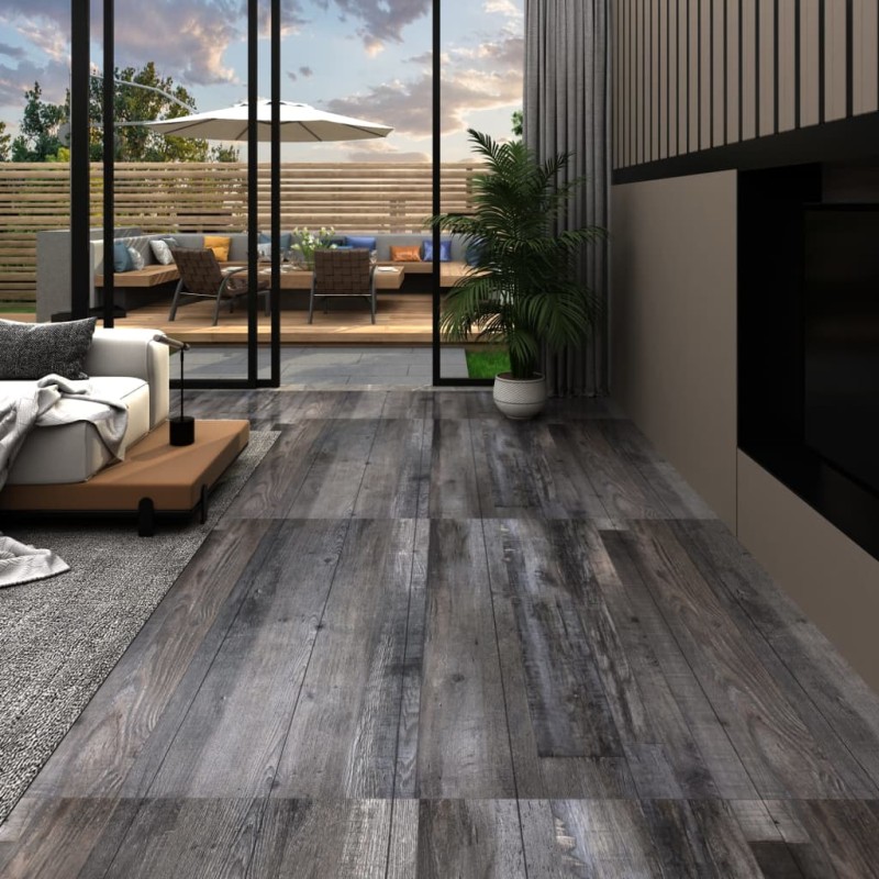 vidaXL PVC Laminat Dielen Selbstklebend 5,21m² 2mm vidaXL PVC Laminat Dielen Selbstklebend 5,21m² 2mm
