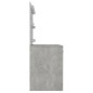 vidaXL Schminktisch mit LED-Beleuchtung 110x55x145 cm MDF Betongrau vidaXL Schminktisch mit LED-Beleuchtung 110x55x145 cm MDF Betongrau