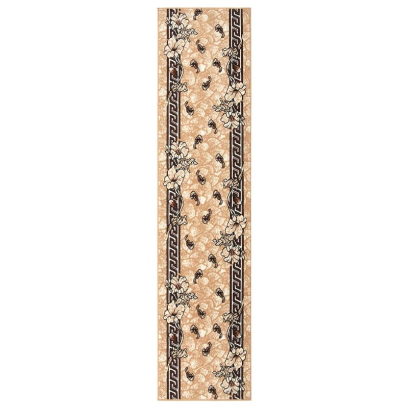 vidaXL Teppichläufer BCF Beige 100x450 cm vidaXL Teppichläufer BCF Beige 100x450 cm