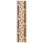 vidaXL Teppichläufer BCF Beige 100x450 cm vidaXL Teppichläufer BCF Beige 100x450 cm