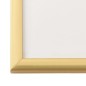 vidaXL Bilderrahmen Collage 5 Stk. für Wand Tisch Golden 50x60 cm MDF vidaXL Bilderrahmen Collage 5 Stk. für Wand Tisch Golden 50x60 cm MDF