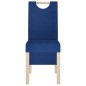 vidaXL Esszimmerstühle 2 Stk. Blau Stoff vidaXL Esszimmerstühle 2 Stk. Blau Stoff