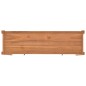 vidaXL Schreibtisch mit Schubladen 120x40x75 cm Massivholz Teak vidaXL Schreibtisch mit Schubladen 120x40x75 cm Massivholz Teak