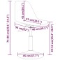 vidaXL Esszimmerstühle 2 Stk. Drehbar Türkis PP vidaXL Esszimmerstühle 2 Stk. Drehbar Türkis PP