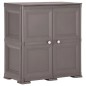 vidaXL Kunststoffschrank 79x43x85,5 cm Holzdesign Grau vidaXL Kunststoffschrank 79x43x85,5 cm Holzdesign Grau